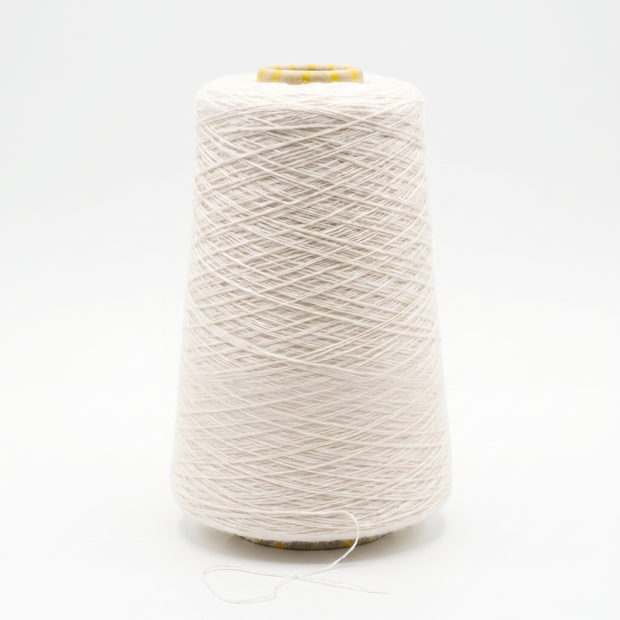 Cici Schappesilke cert. OEKO-TEX® STANDARD 100 (300 g) - Råhvid
