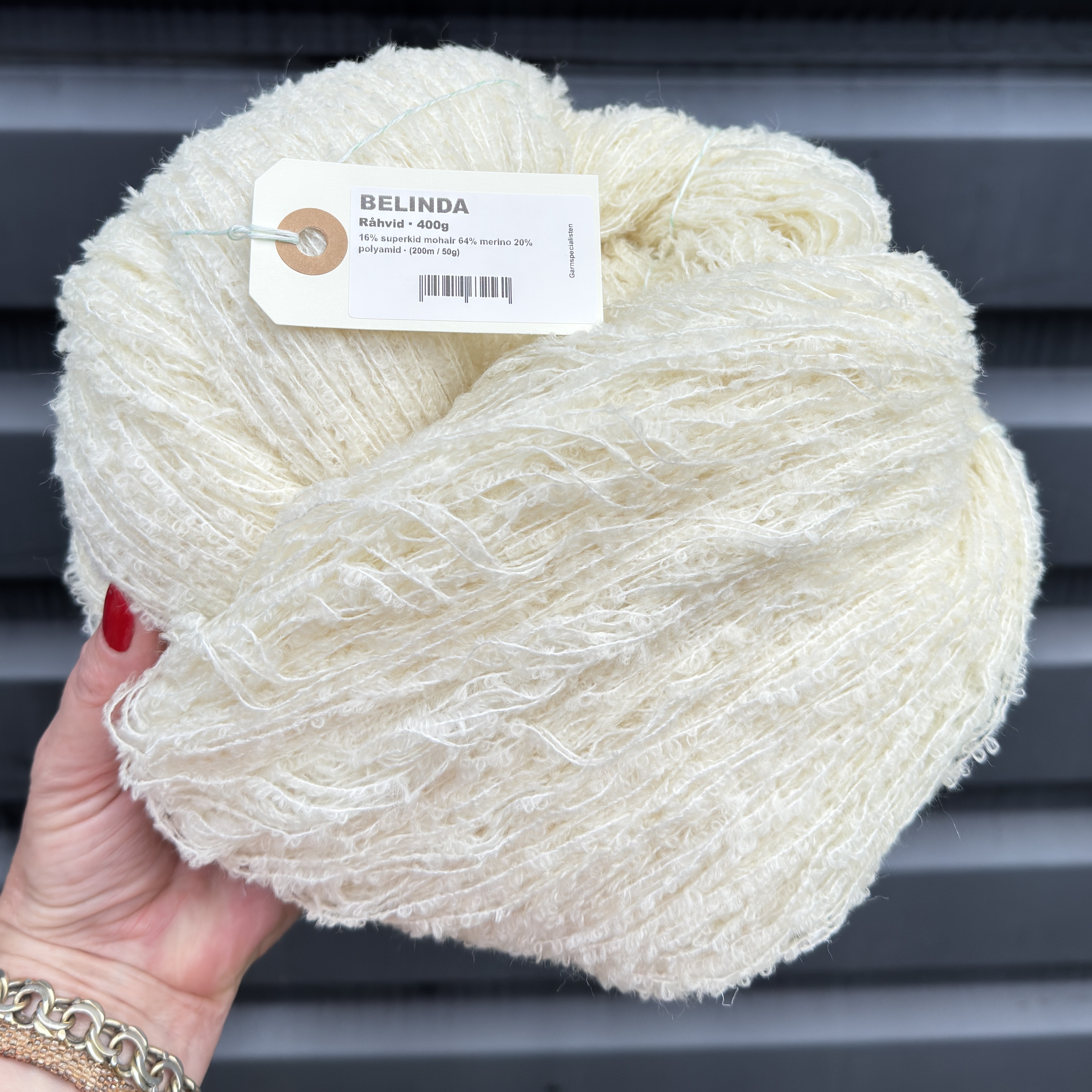 BELINDA (400 g) - Råhvid