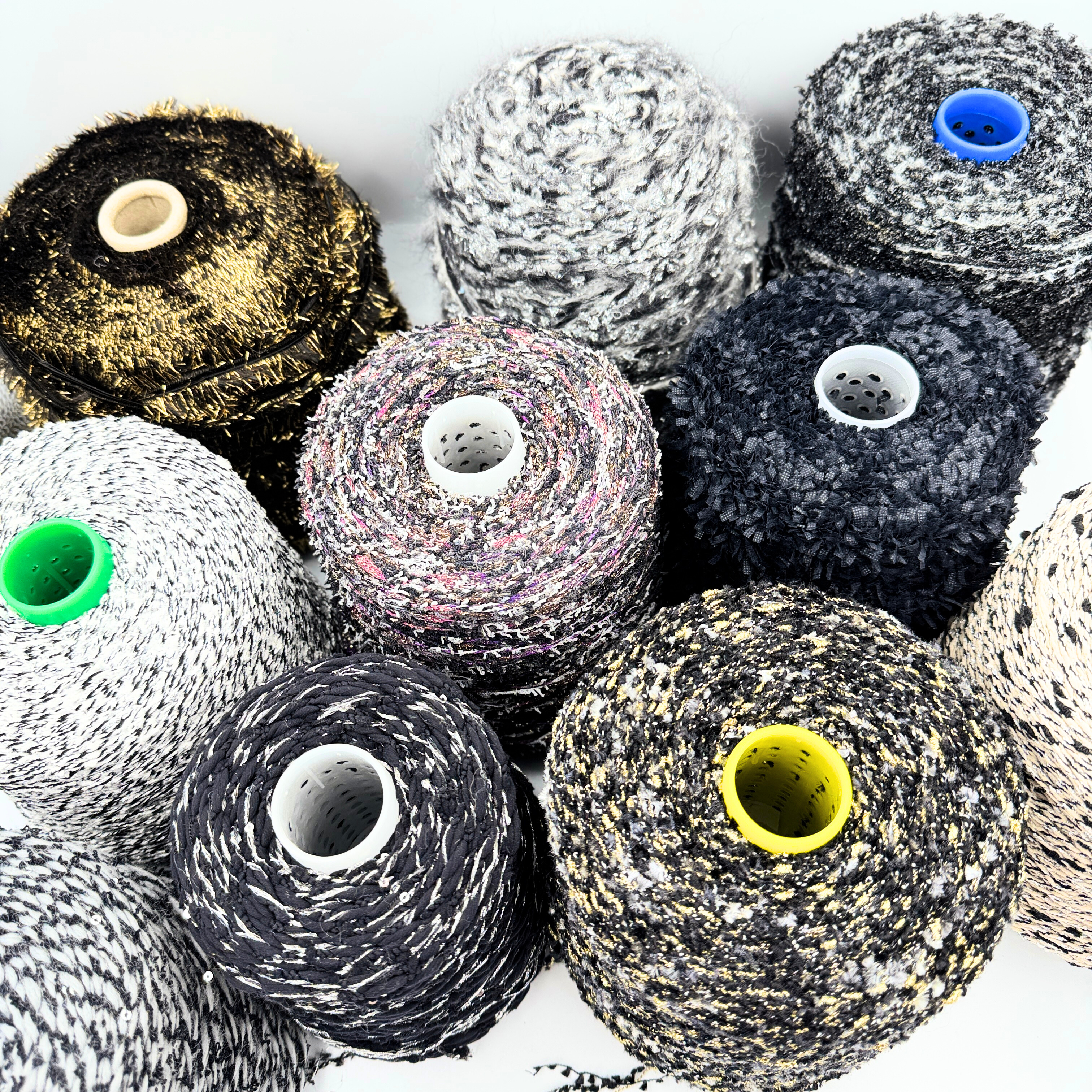 #StopGarnspild Effektgarnpakke (3 kg cones)