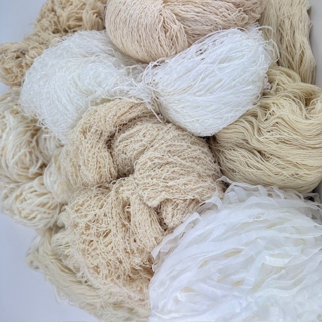 #StopGarnspild Garnpakke - 5 Bundter (2 kg) Hvid