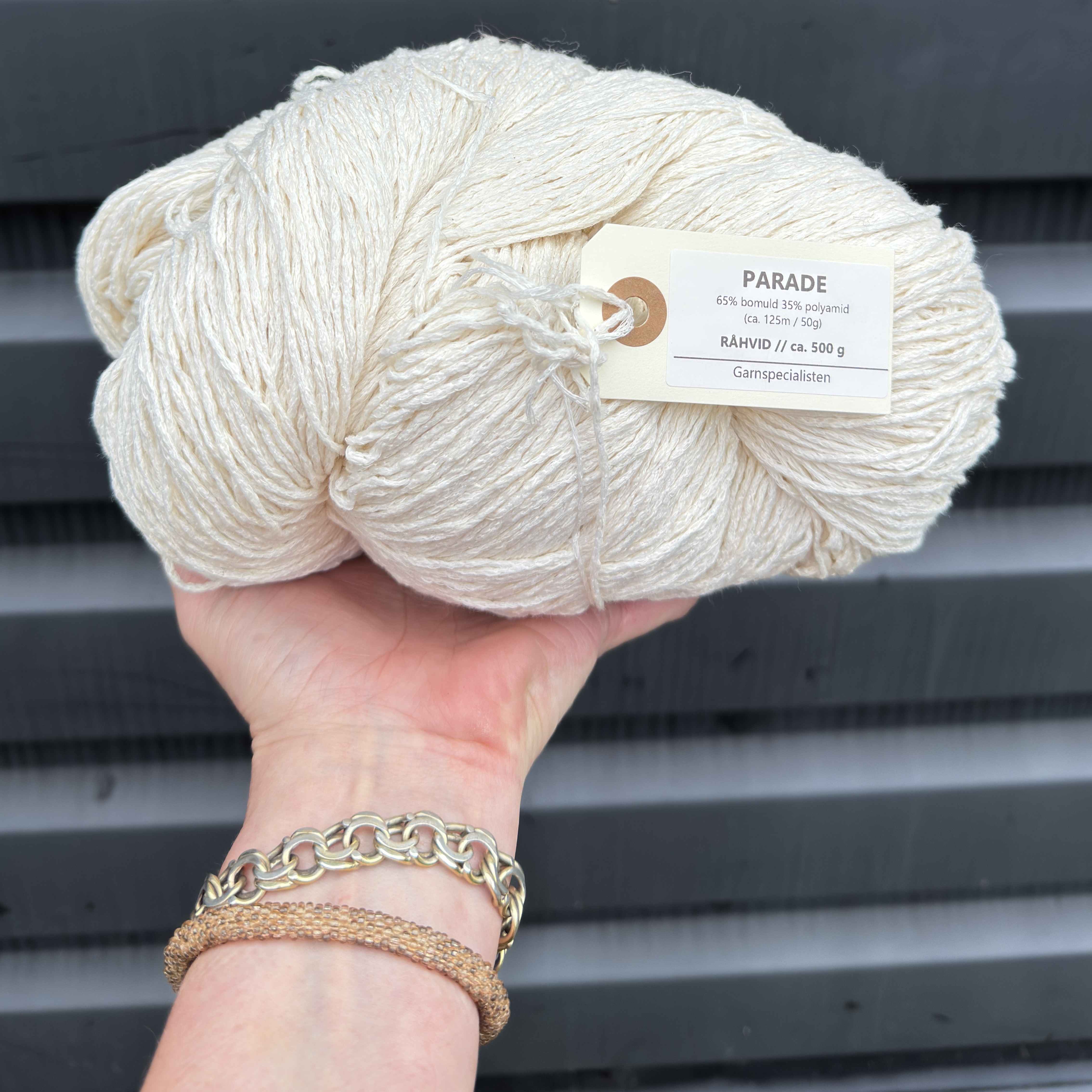 Parade (500 g) - Råhvid
