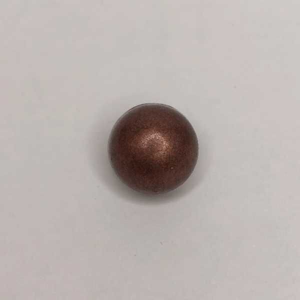 Mushroom knap 15 mm (1stk) - bronze