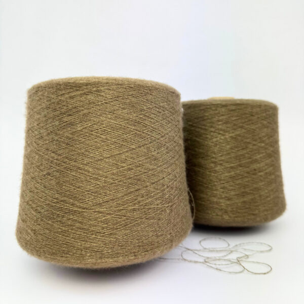 Gyldengrøn Cashmere Silkefølgetråd (750 g)