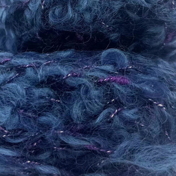 Pallas Uldbouclé (50 g) - Mørkeblå - Image 2