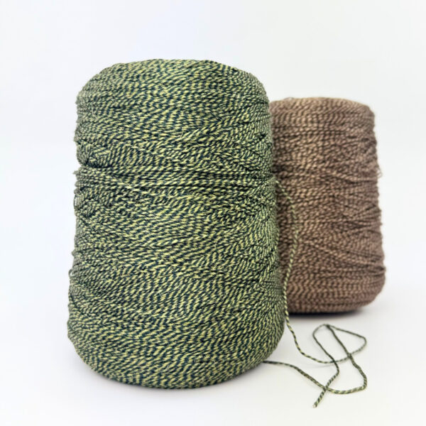 Bolchestribet Silke Hør (550 g)