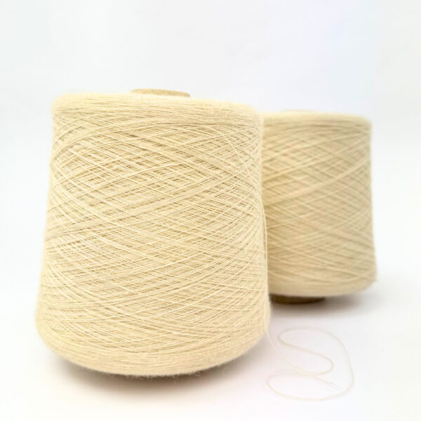 Bruja Mohair Bomuld (750 g) - Råhvid