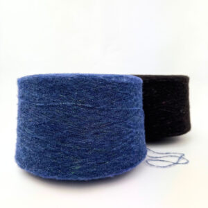 blødt tweedgarn med merino