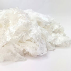 Shiny Boa Garn i bundter (350 g) - Hvid