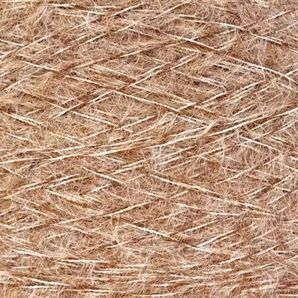 Funky Pelsgarn - Lysebrun (1 kg)