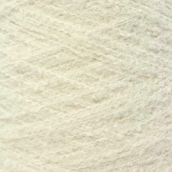 Karoline Bouclégarn (450 g) - Hvid - Image 2