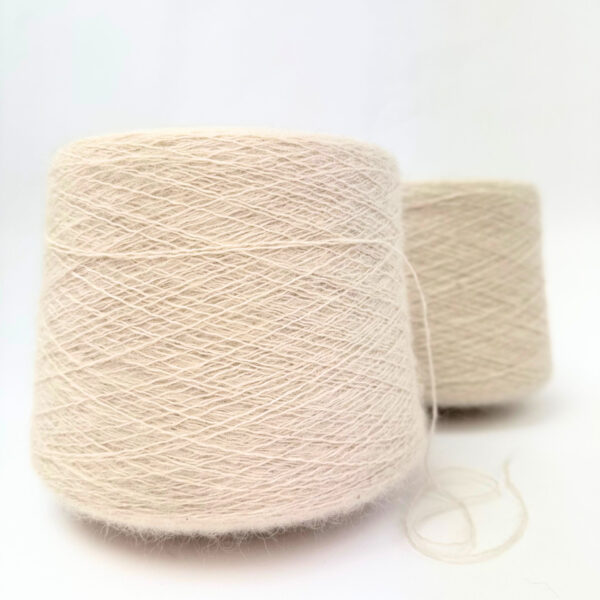 Karoo Merino Mohair Cash (1 kg) - Råhvid